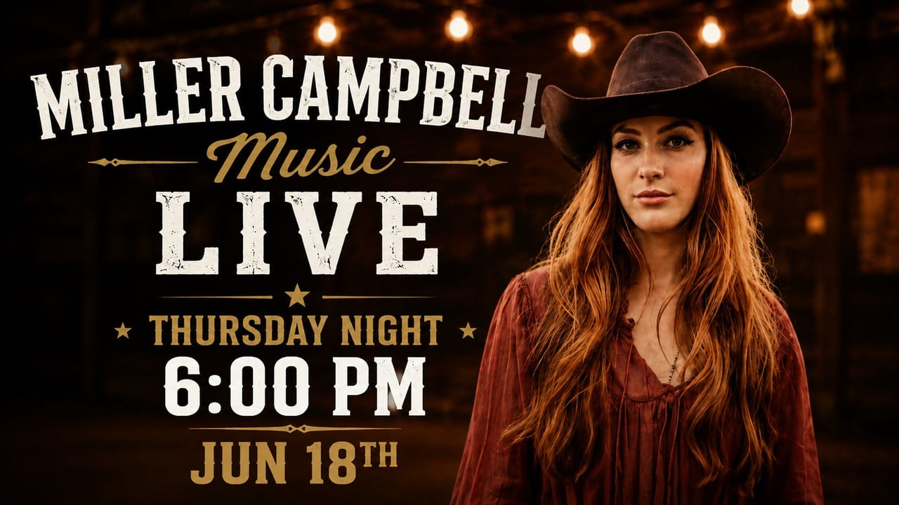 Miller Campbell Live at Andy's Crafthouse June 18th