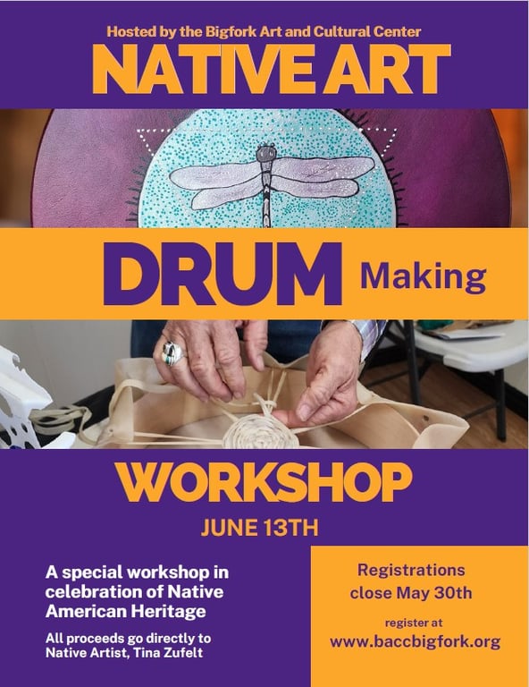 Craft Your Own Rawhide Drum & Drumstick