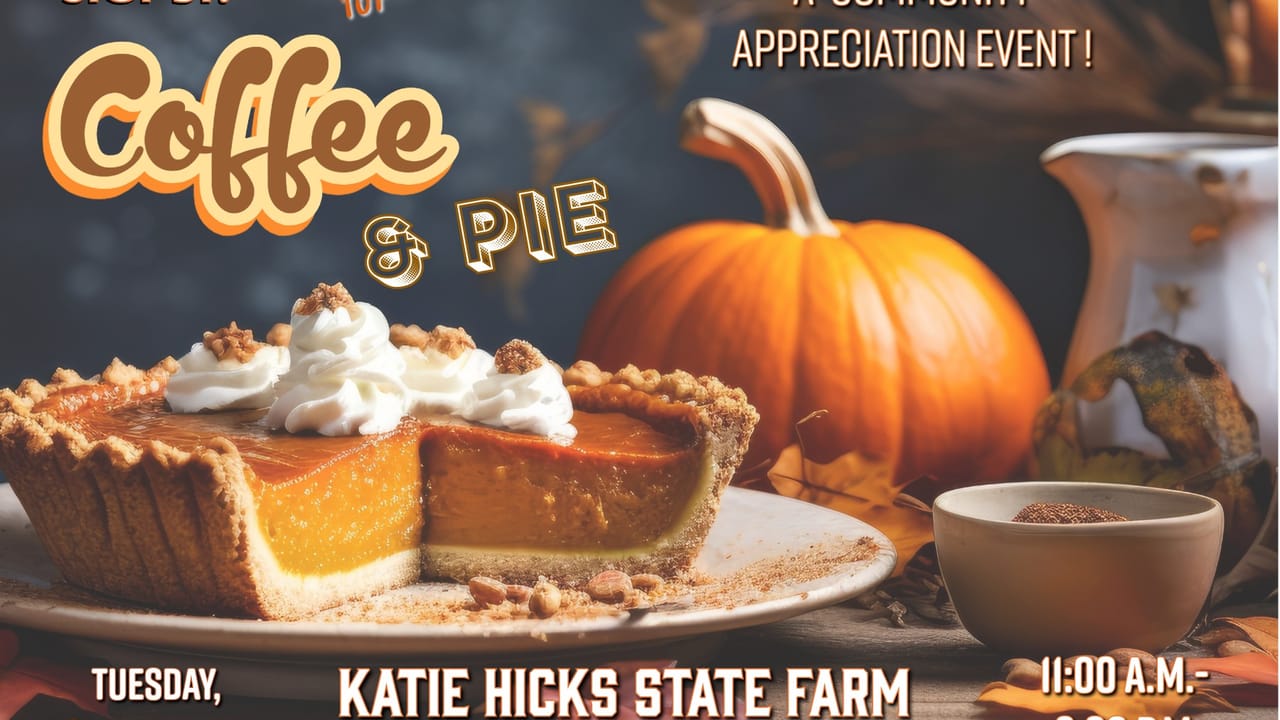 Coffee & Pie Community Appreciation at State Farm