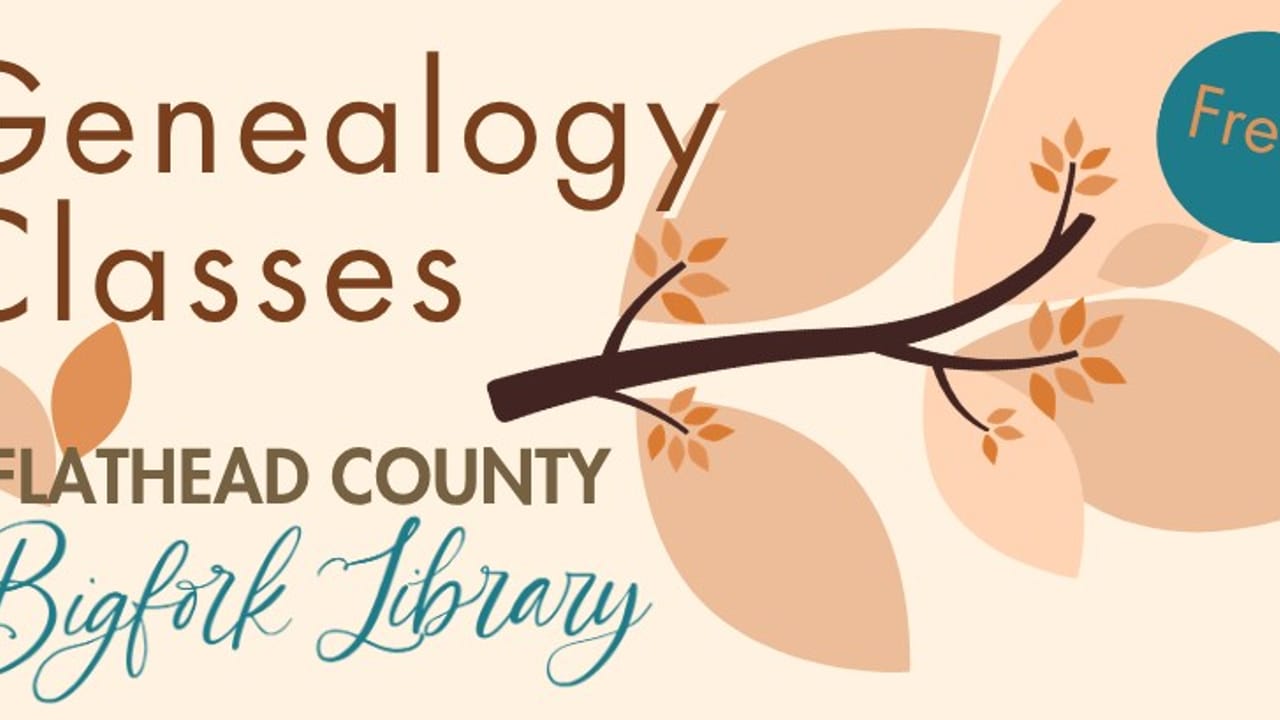 Genealogy Classes at the Bigfork Library