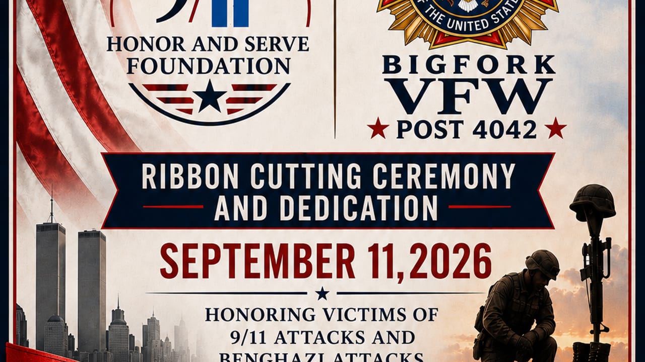9-11 Honor & Serve Memorial Ribbon Cutting & Dedication