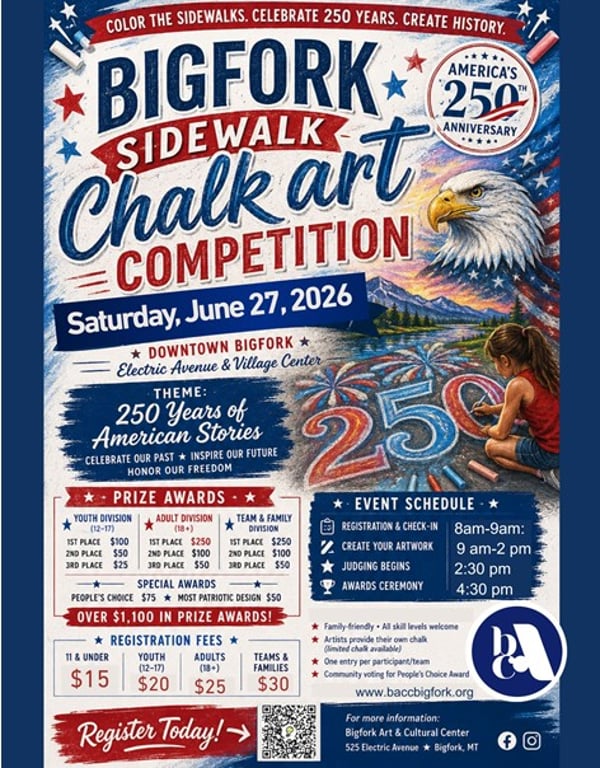 Bigfork Sidewalk Chalk Competition