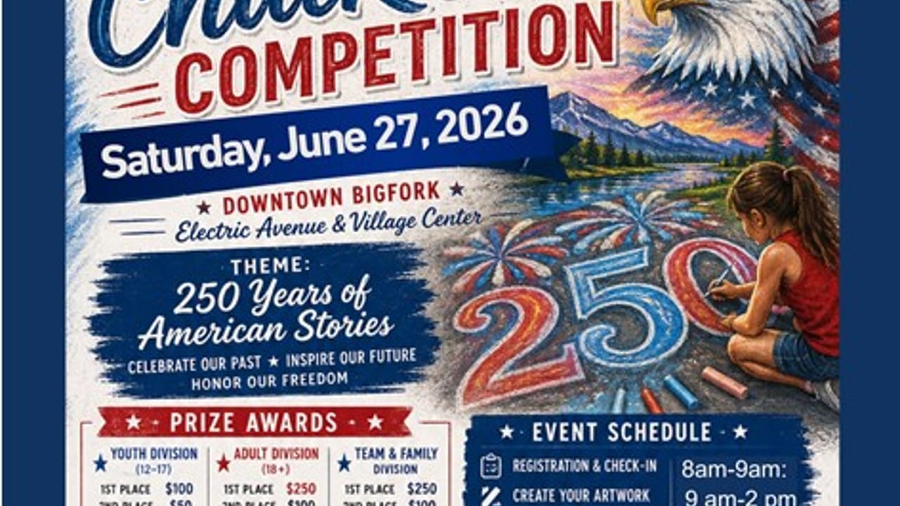 Bigfork Sidewalk Chalk Competition