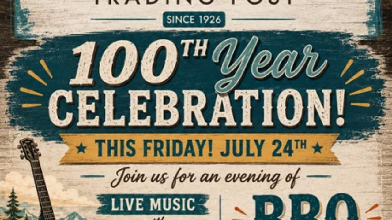 Swan Lake Trading Post's 100th Year Celebration!