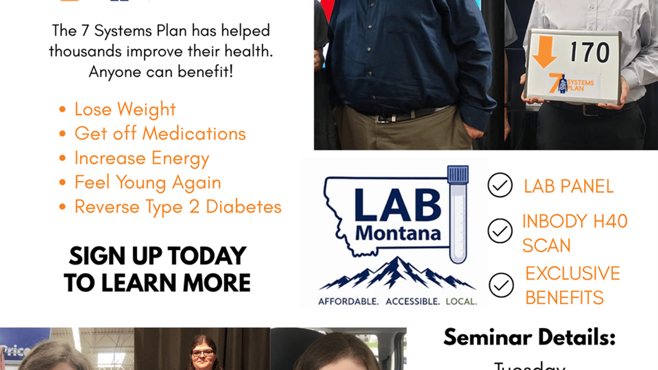 Free Health Seminar Featuring LAB Montana