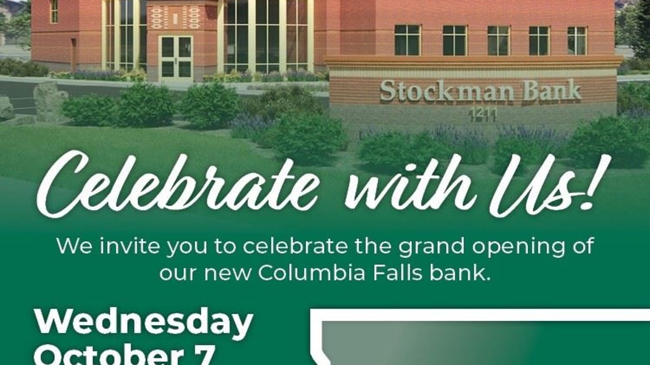 Grand Opening & Ribbon Cutting Ceremony at Stockman Bank