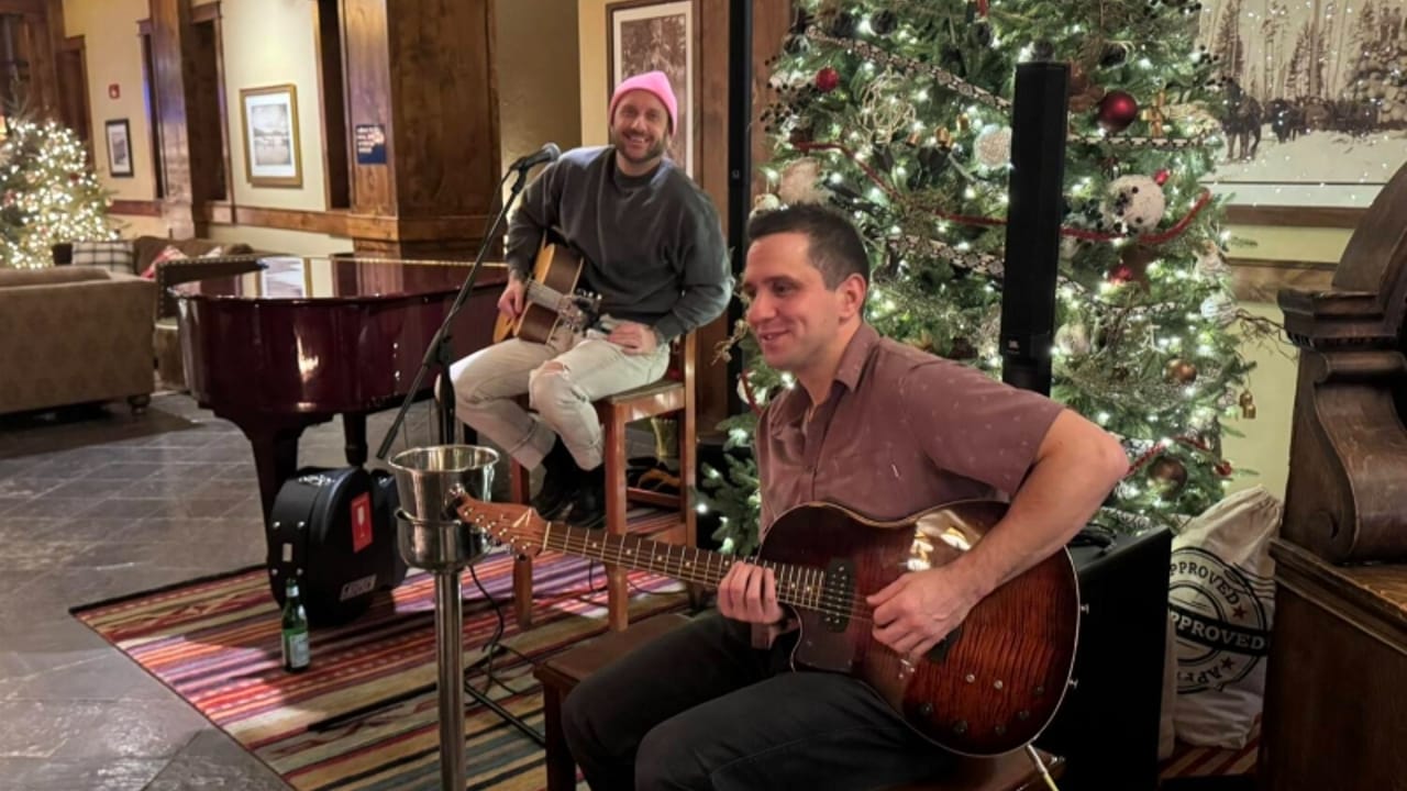 Brent Jameson and Ben Darce - patio show