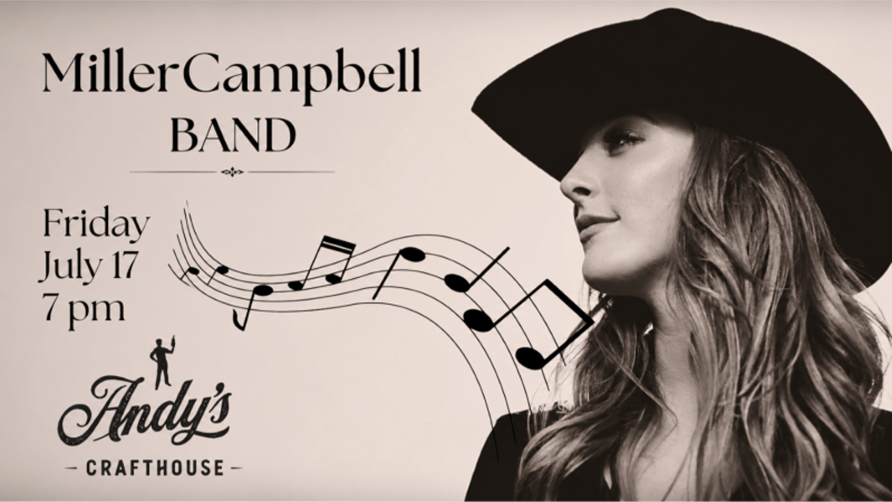 Miller Cambell BAND Live at Andy's Crafthouse