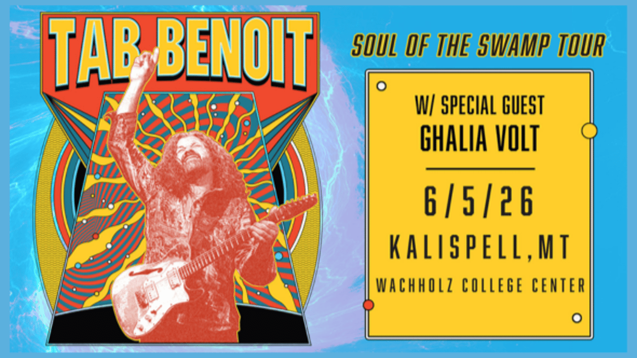 Tab Benoit w/ Ghalia Volt: Soul of the Swamp Tour