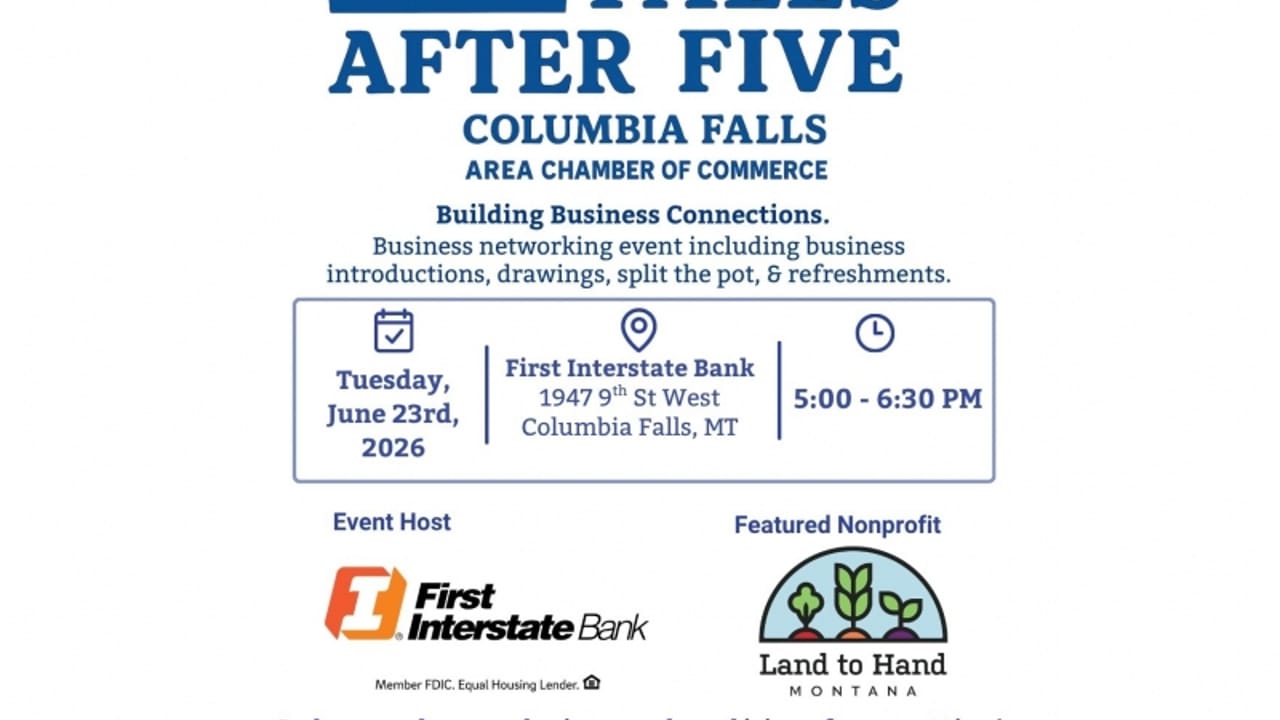 Falls After Five at First Interstate Bank