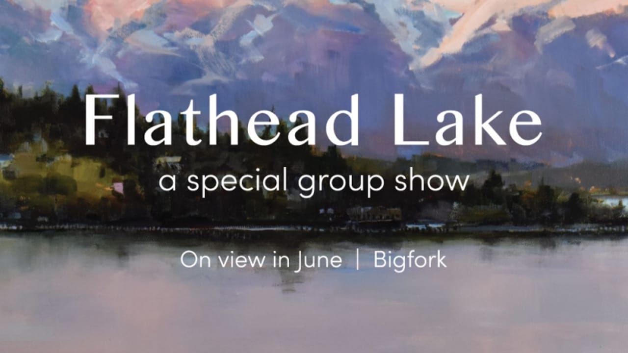 Group Art Show: Flathead Lake