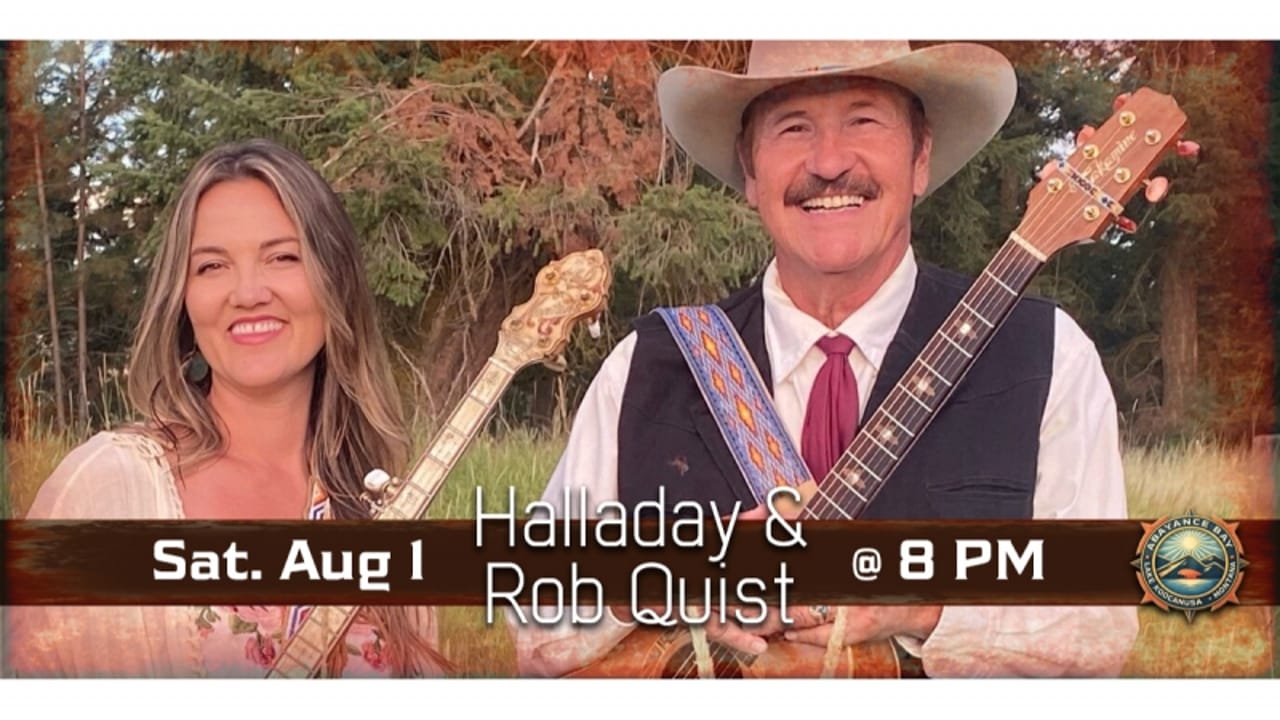 Halladay & Rob Quist at Abayance Bay