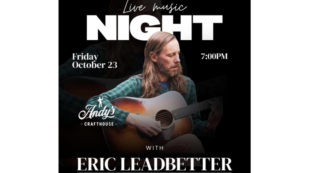Eric Leadbetter Music Live at Andy's Crafthouse