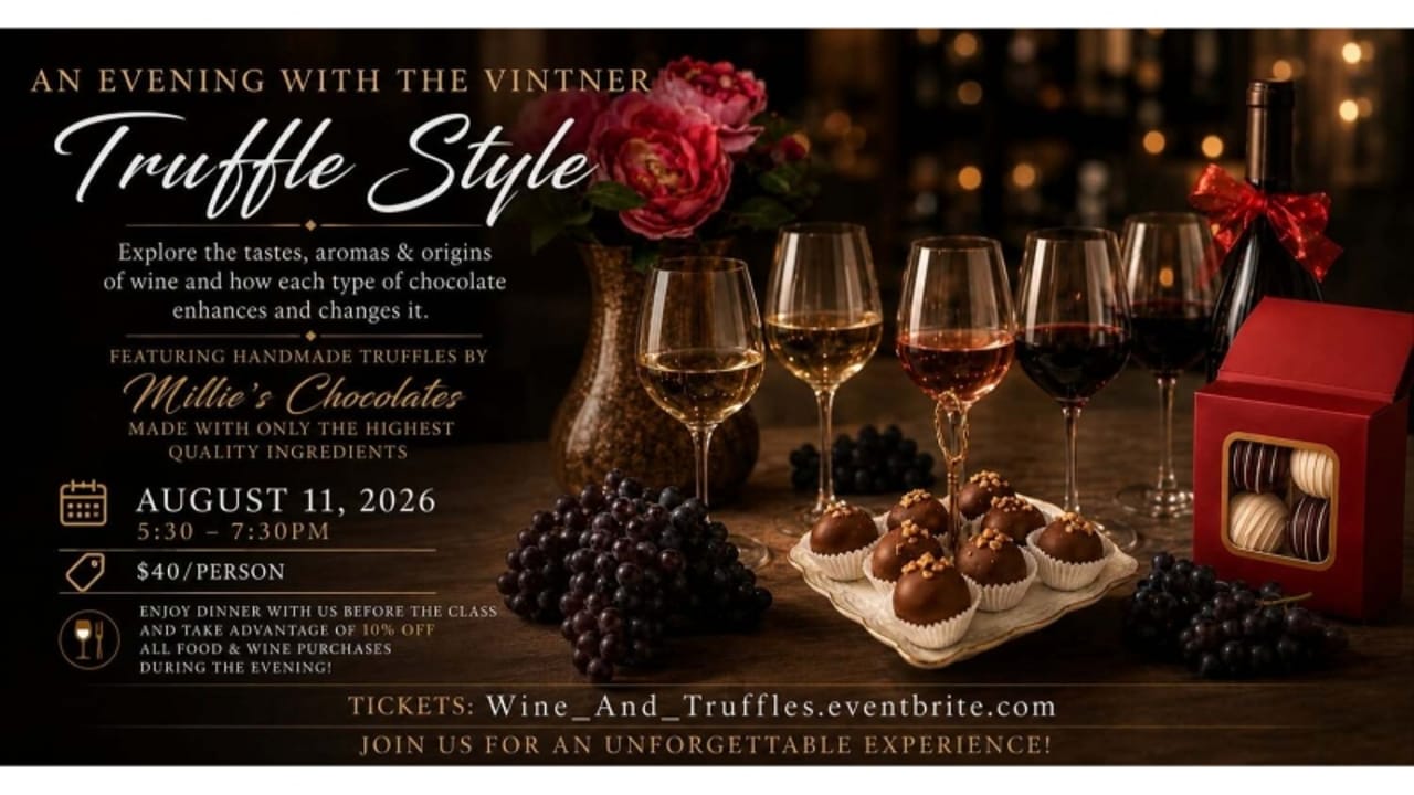 An Evening with the Vintner: Truffle Style