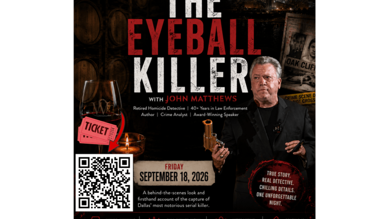 True Crime and Wine at Waters Edge Winery & Bistro!