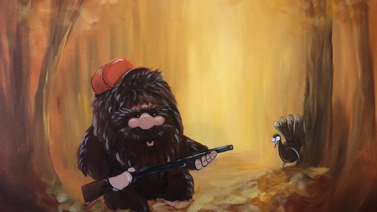 Hunting Sasquatch - Tipsy Brush Painting Party!