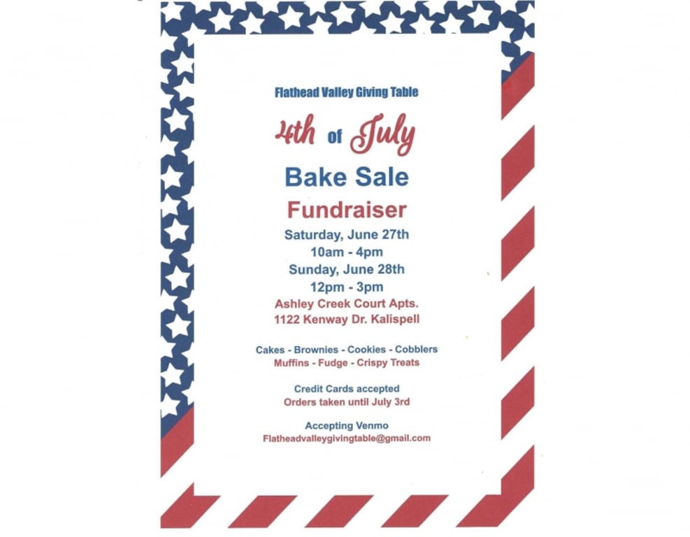 Bake Sale Fundraiser
