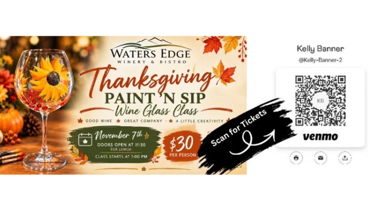 Thanksgiving Wine Glass Paint Class