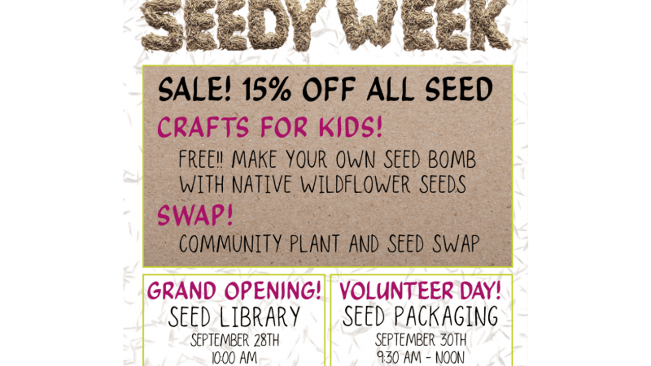 Community Plant and Seed Swap