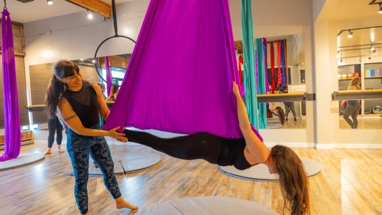Aerial Hammock Classes at Elevated Aerial