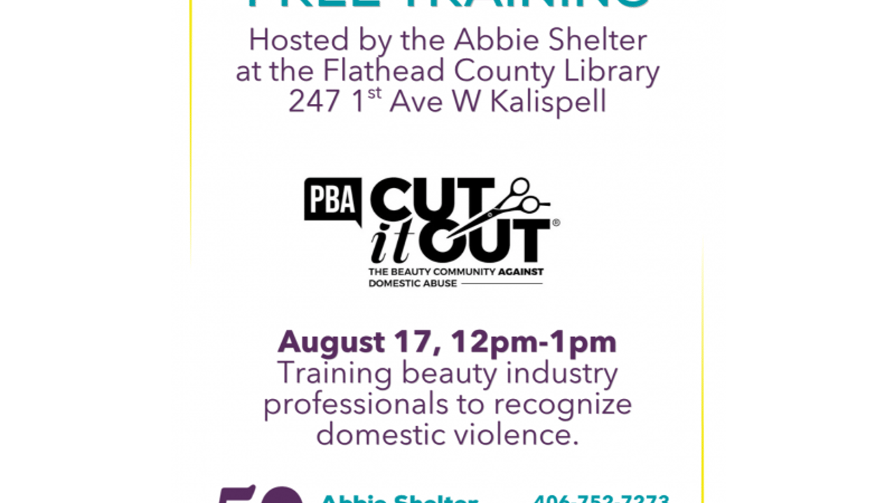 Free training: CUT IT OUT for beauty professionals