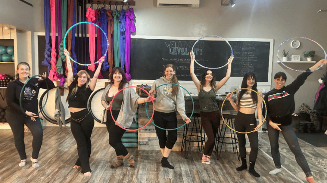 June Flow Arts Class: Hula Hoops at Elevated Aerial