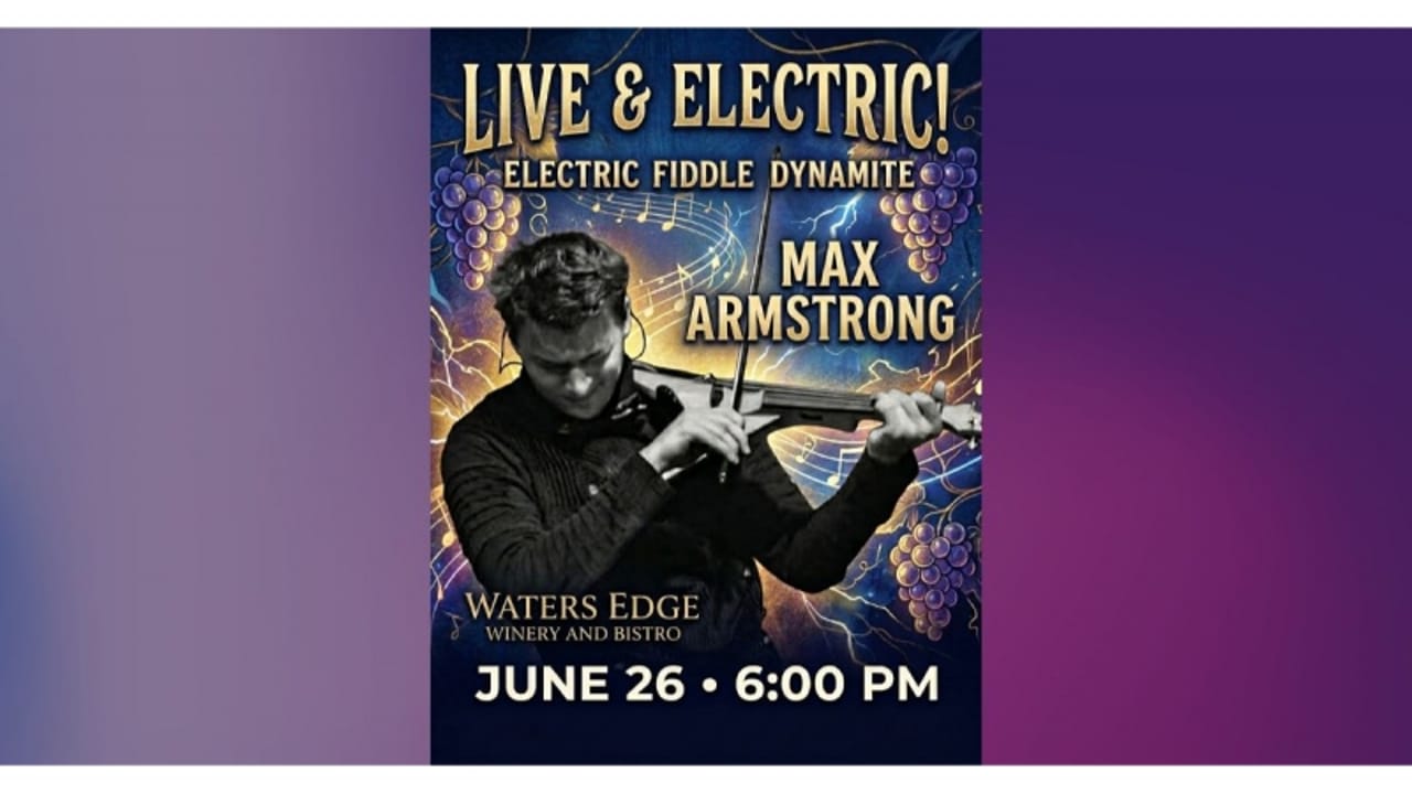 Live Electric Fiddle with Max Amstrong