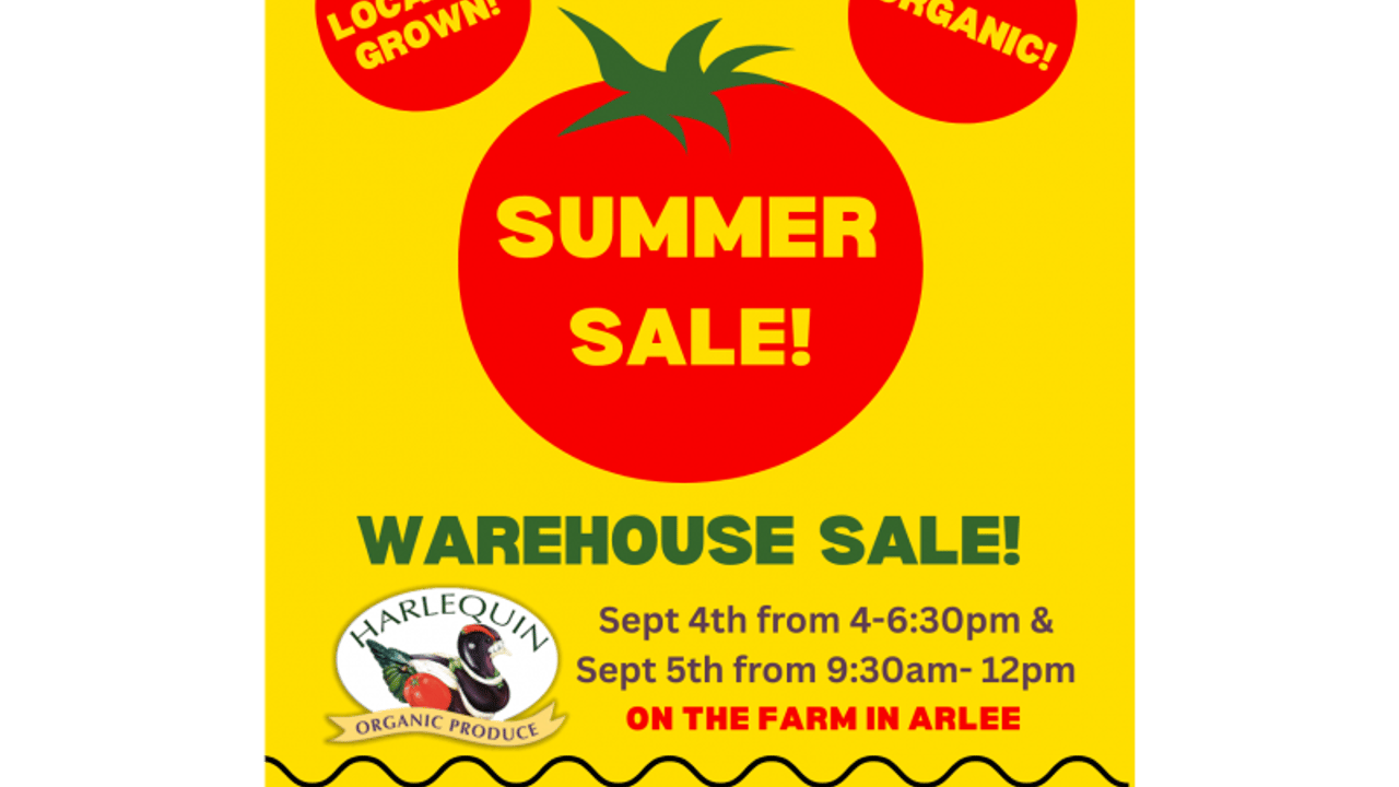 Harlequin Produce's Annual Summer Warehouse Sale
