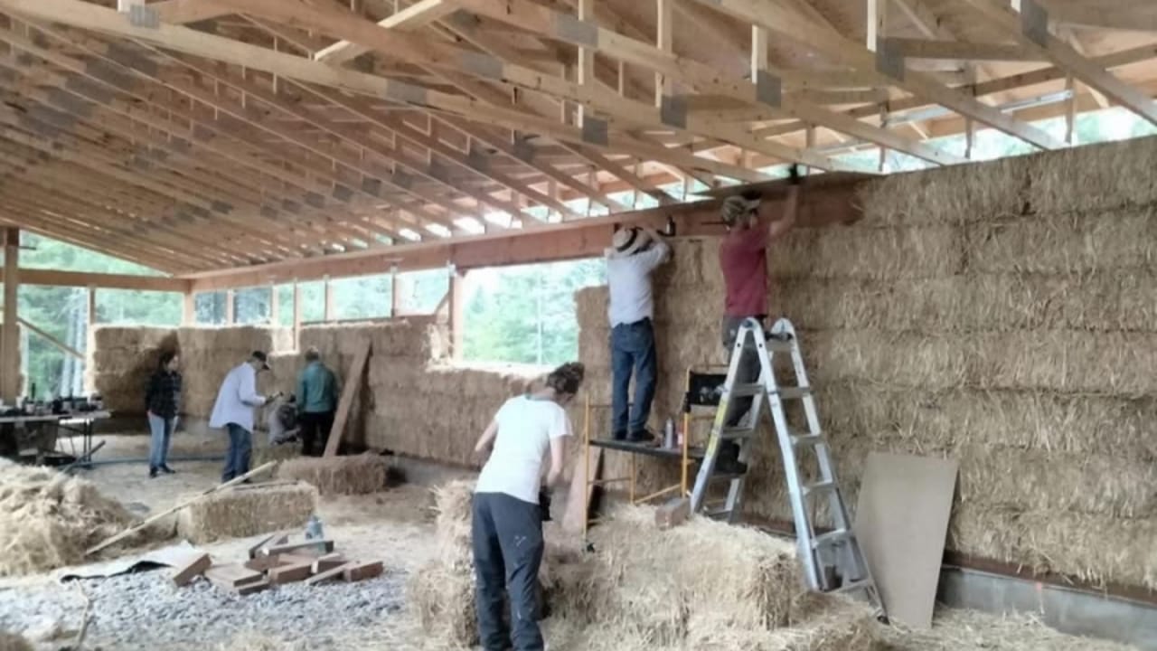 Intro to Natural Building and Strawbale Home Tour
