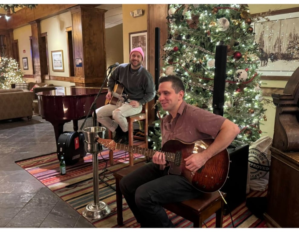 Brent Jameson and Ben Darce - patio show