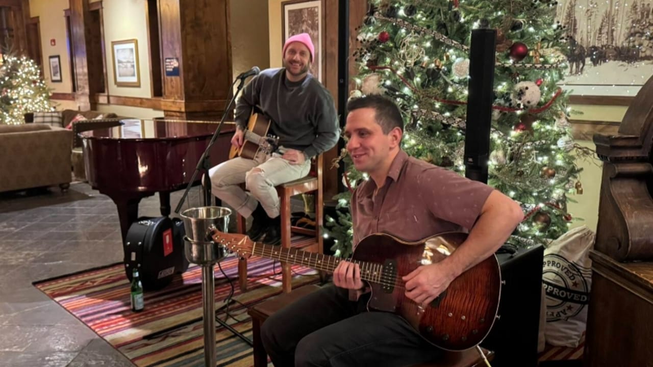 Brent Jameson and Ben Darce - patio show