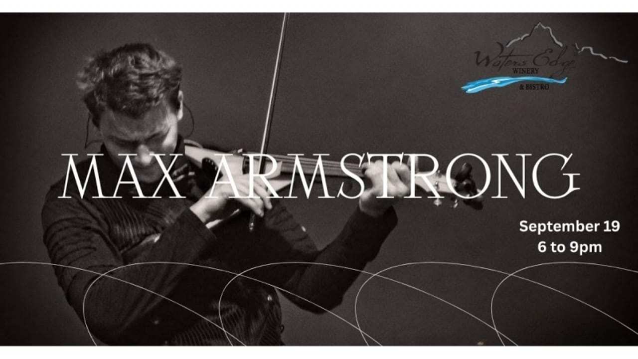 Max Armstrong Live at Waters Edge Winery and Bistro