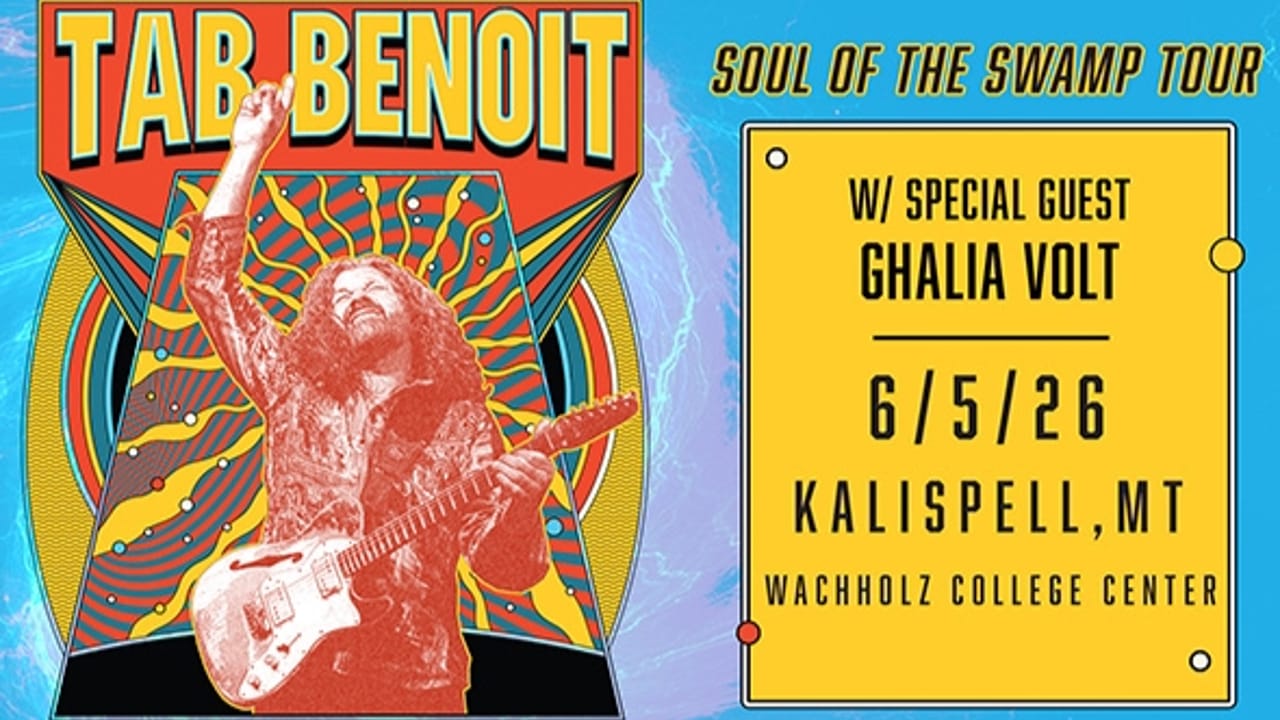 Tab Benoit w/ Ghalia Volt: Soul of the Swamp Tour