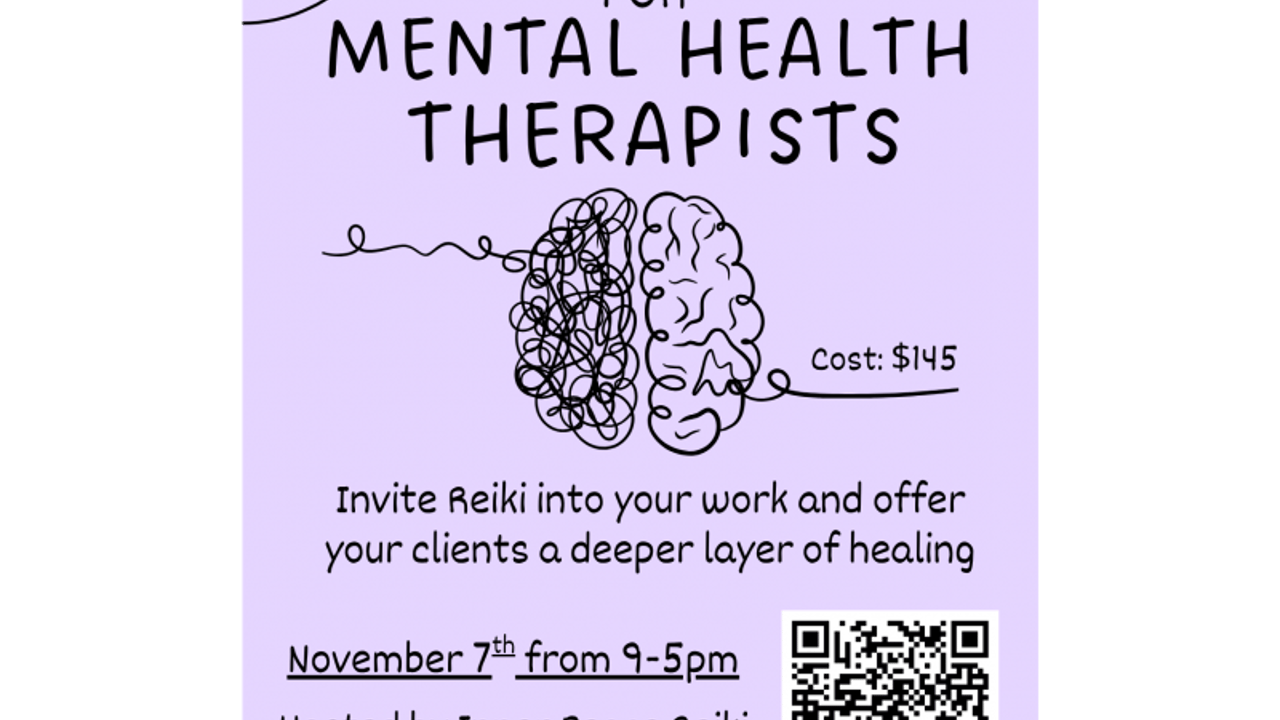 Reiki 1 for Mental Health Therapists