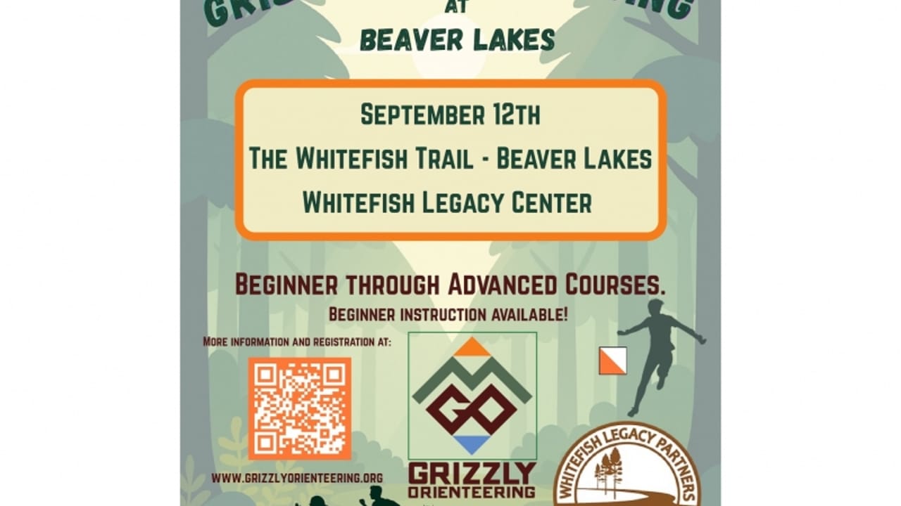 Grizzly Orienteering at Beaver Lakes