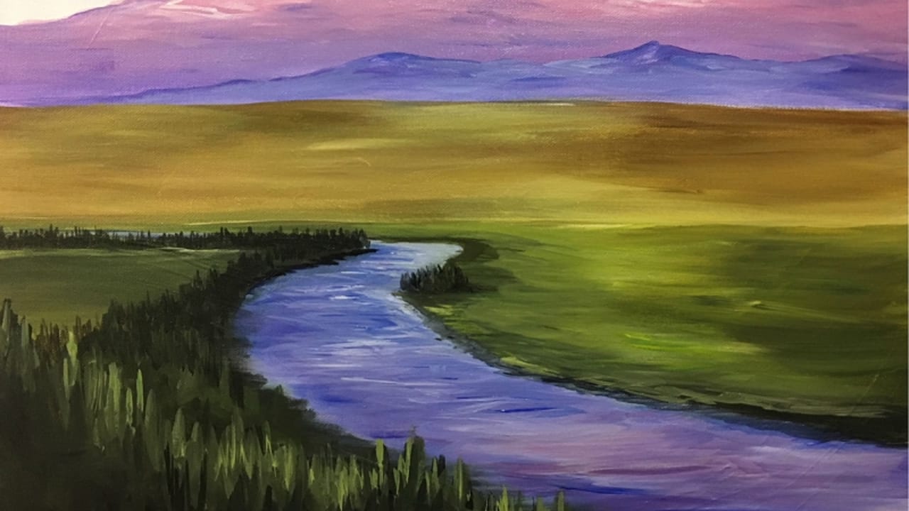 Madison River - Tipsy Brush Painting Party