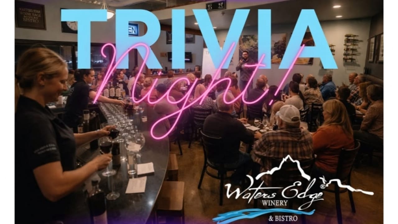 Trivia Night at Waters Edge Winery and Bistro