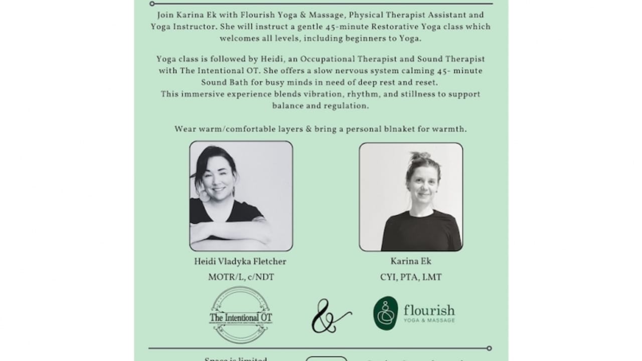 Restorative Yoga & Sound Bath