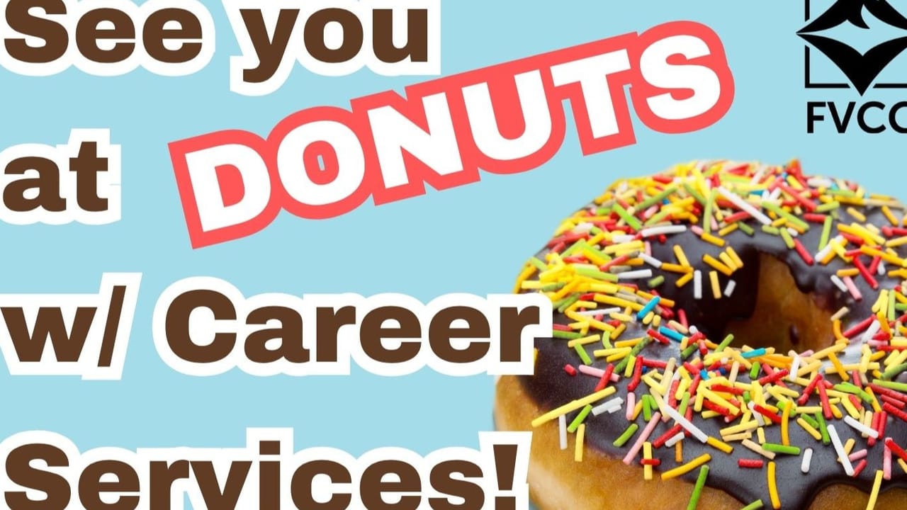 Donuts with Career Services