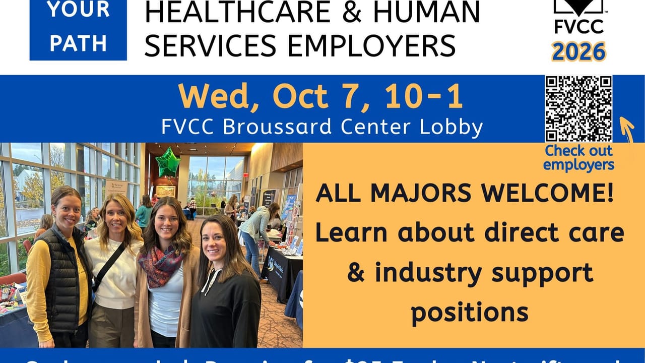 FVCC Mini Healthcare & Human Services Career Fair