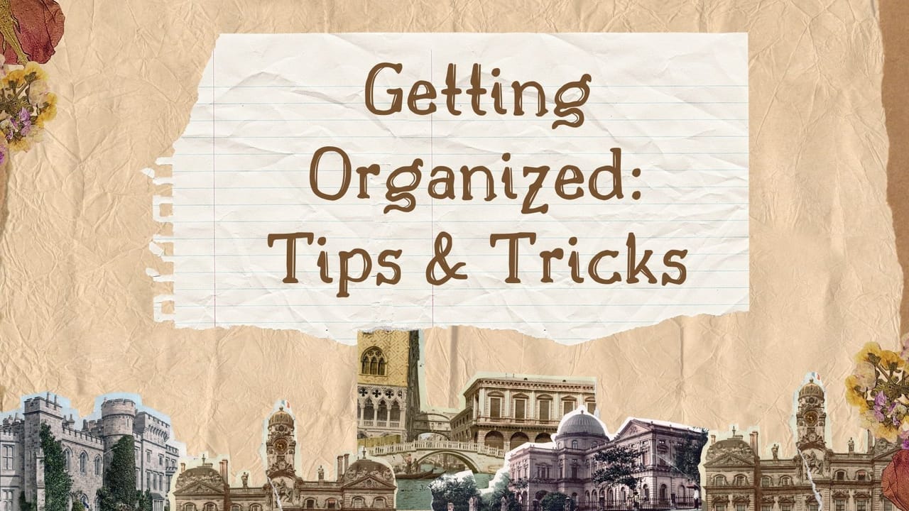 Getting Organized: Tips for a Successful Semester