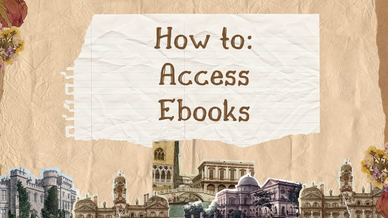 How to: Access Ebooks