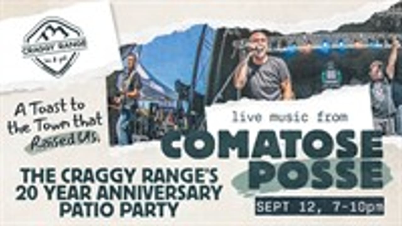 The Craggy Range 20th Anniversary Party + Live Music from Comatose Posse