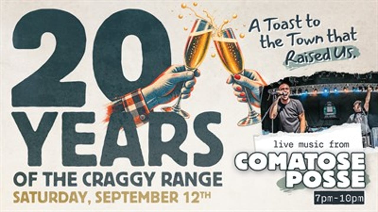 The Craggy Range 20th Anniversary Party + Live Music from Comatose Posse