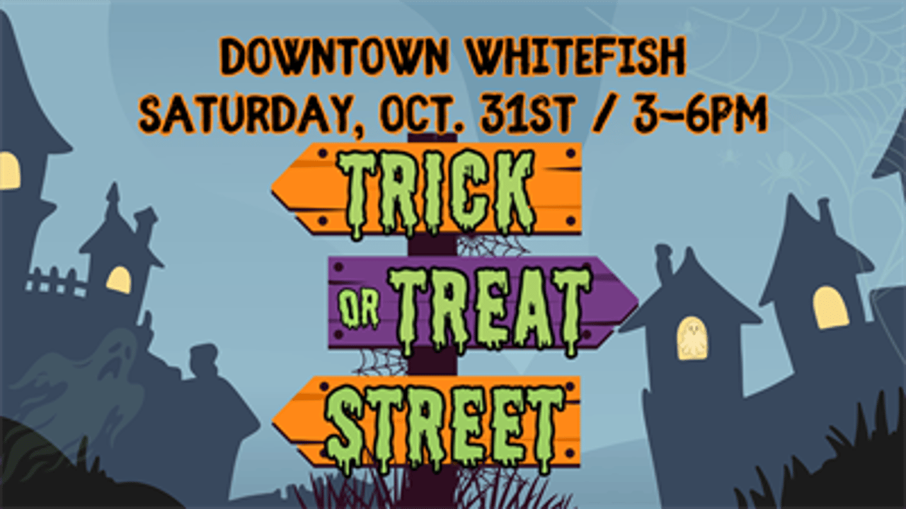 Downtown Whitefish Trick-0r-Treat Street & Haunted Art Studio!