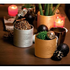 Picture of 35.027.14 Posuda u obliku cilindra - srebrna