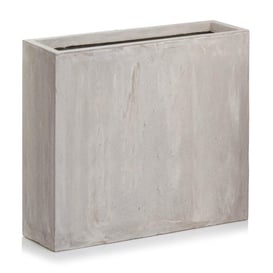 Slika 88.040.92 Visoka, izdužena posuda pravokitnog oblika - siva