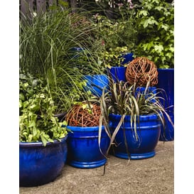 Slika 75.421.38 Niska posuda okruglog oblika - kobalt