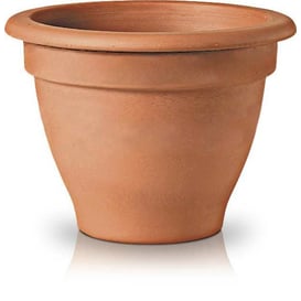 Slika 87.401 Posuda "Campana" okruglog oblika sa rubom - terakota