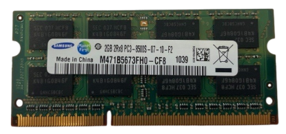 Slika Samsung 2GB DDR3 1066MHz SO-DIMM memorija